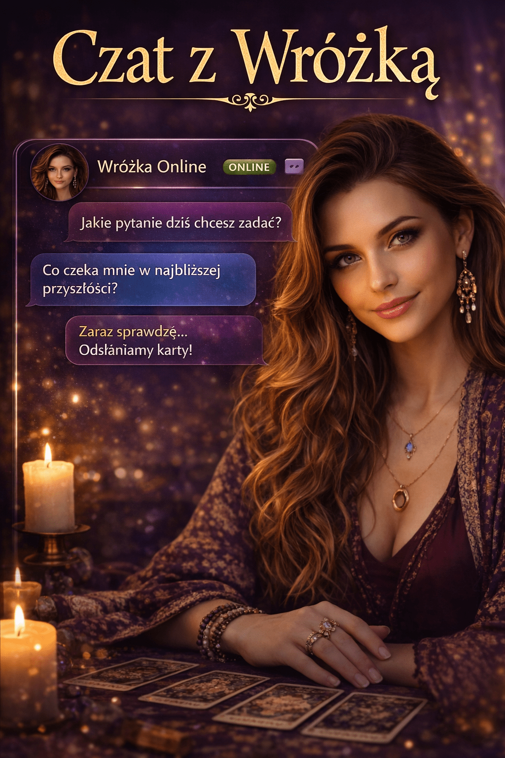 Jolanda i czat z wróżką